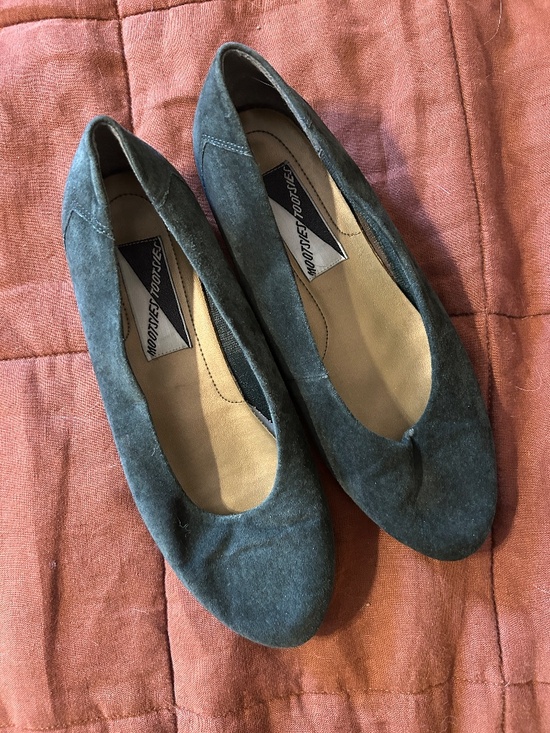 Mootsies Tootsies Shoes - Mootsies Tootsies green velvet ballet flats